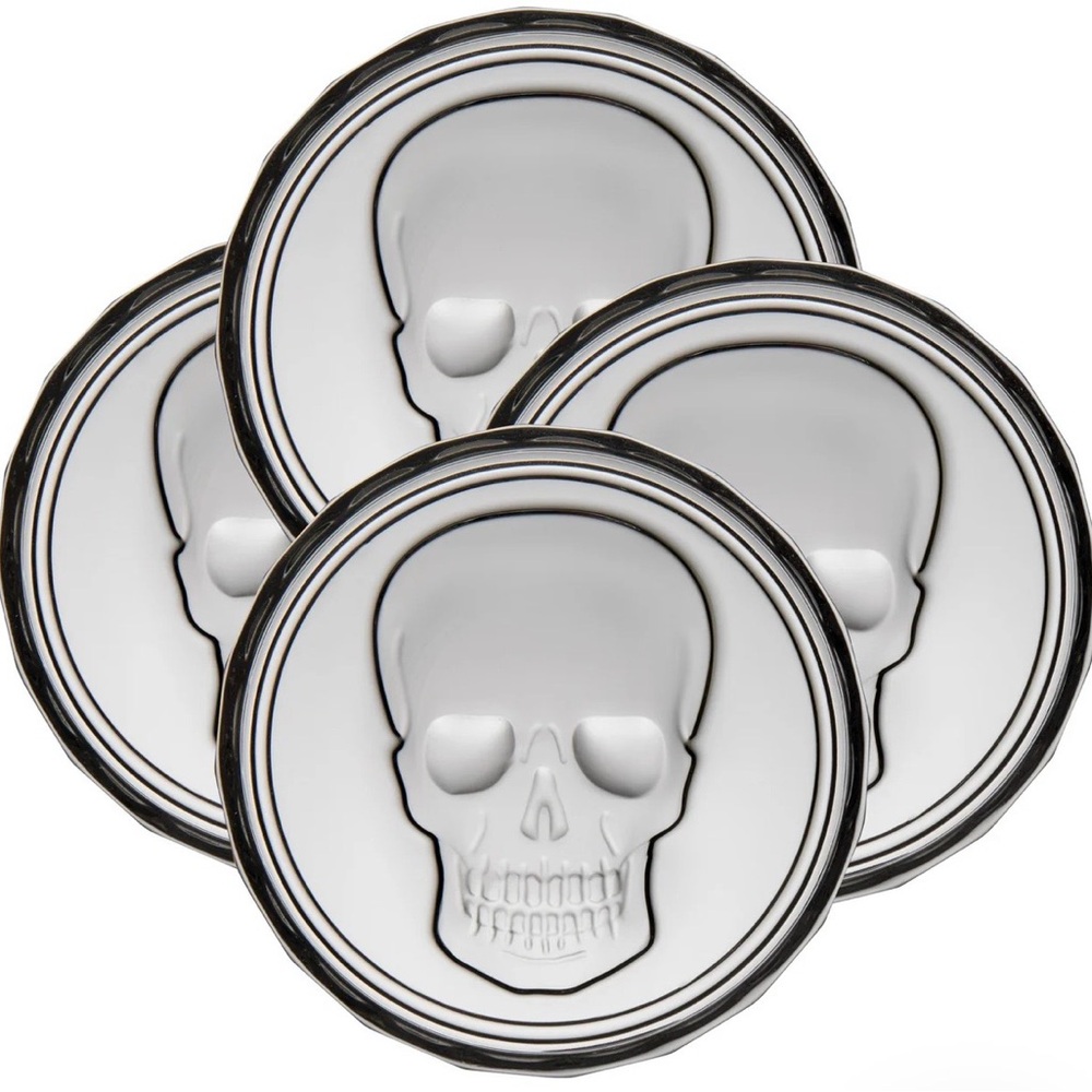 Skull Stackable Coaster Set 4 pieces